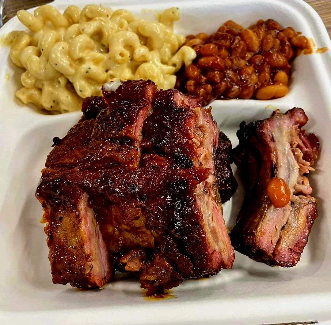 4Smoked Rib Platter Smokestack Express